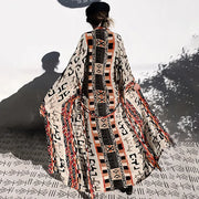 ELIZABETH - Bedruckter Boho-Kimono für den Strand