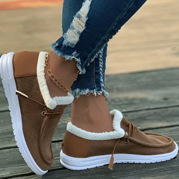 Emelin - chaussures en fourrure