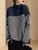 Olive - Gespleißte, weiche Pullover mit mittlerem Kragen