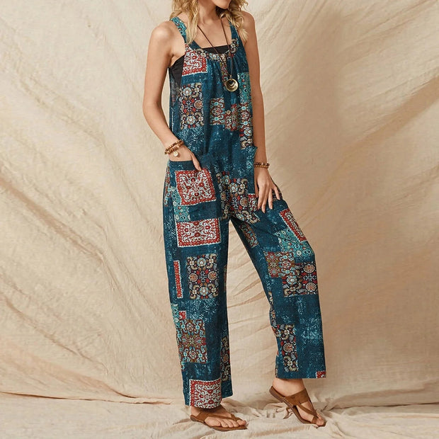 IRIS - Multicolor Jumpsuits im Ethno-Stil