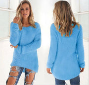 Géorgie - Pull décontracté à col rond