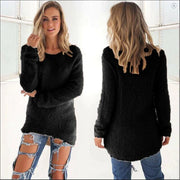 Géorgie - Pull décontracté à col rond