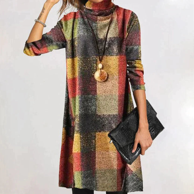 Pauline - Robe multicolore élégante