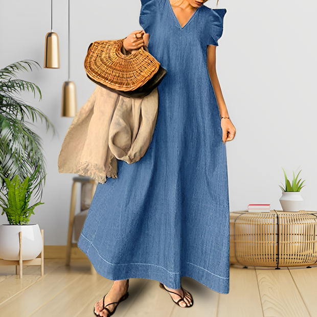 HAZE - Robe élégante style denim