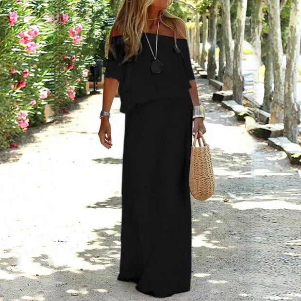 NIKA - Robe d'été longue et élégante