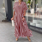FIRA - Stilvolles gestreiftes Kleid