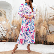 EVELYN - Vintage Kleid mit Blumendruck