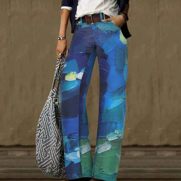 GRETA - Vintage Hose mit weitem Bein