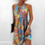 IDA - Robe élégante multicolore