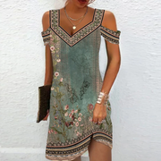 ELSA - Robe imprimée unique
