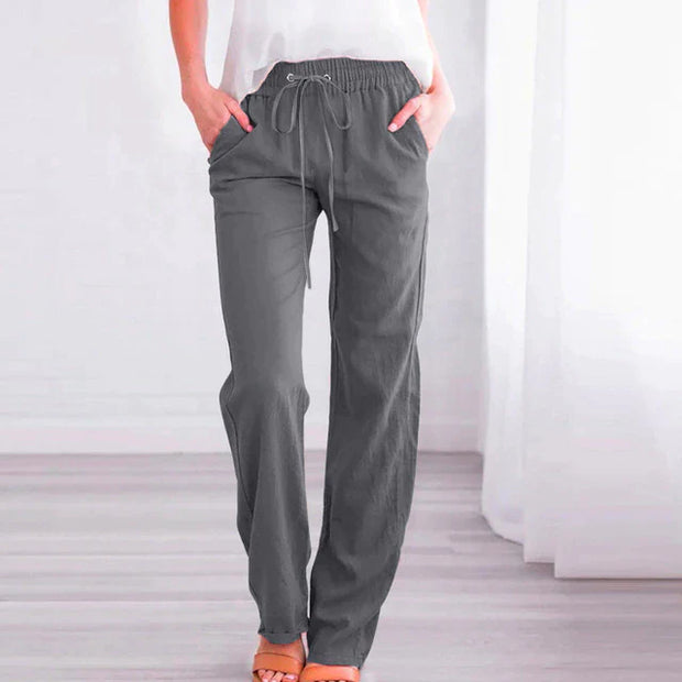 SAVANNAH - Pantalon taille élastique