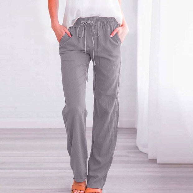 SAVANNAH - Pantalon taille élastique