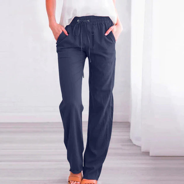 SAVANNAH - Pantalon taille élastique