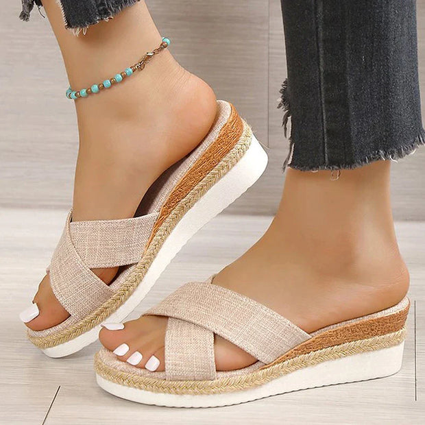 CLARET - Orthopädische Keilsandalen