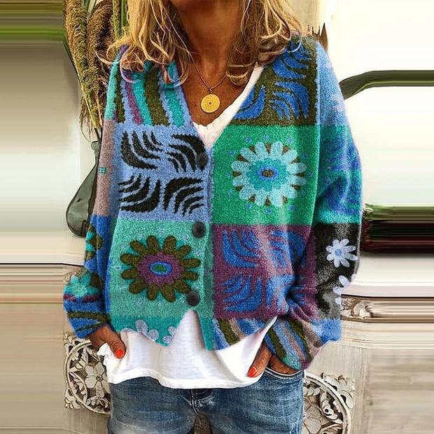 Martina - Cardigans pour femmes avec un imprimé unique