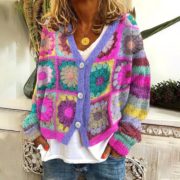 Martina - Cardigans pour femmes avec un imprimé unique