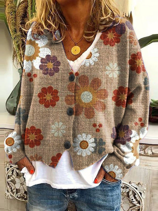 Martina - Cardigans pour femmes avec un imprimé unique