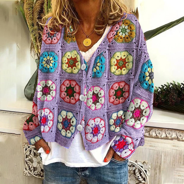 Martina - Cardigans pour femmes avec un imprimé unique