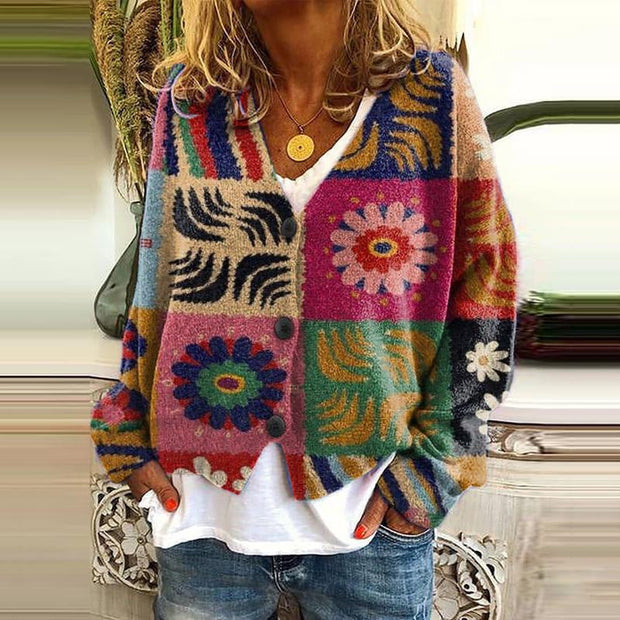 Martina - Cardigans pour femmes avec un imprimé unique