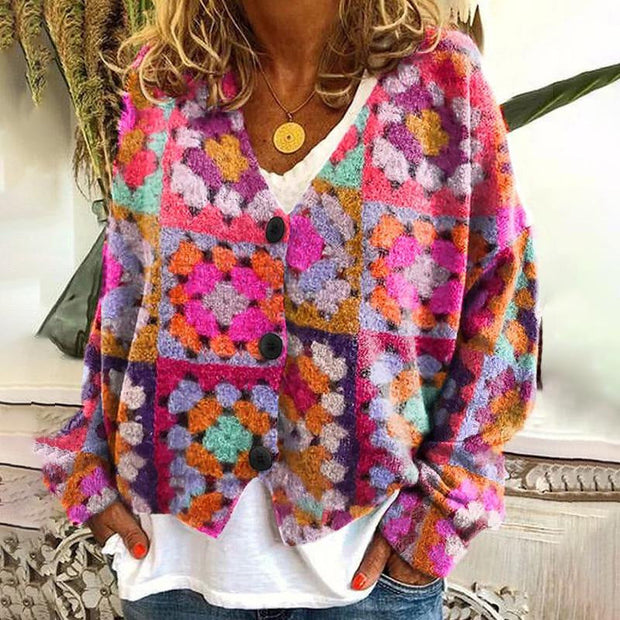 Martina - Cardigans pour femmes avec un imprimé unique