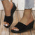 CHRISTA - Orthopädische Sandalen mit quadratischer Spitze
