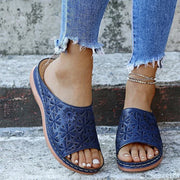 VALERIA - Orthopädische Sandalen mit Stickerei