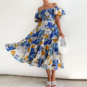 Amey - Robe fleurie colorée