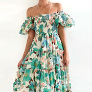 Amey - Robe fleurie colorée
