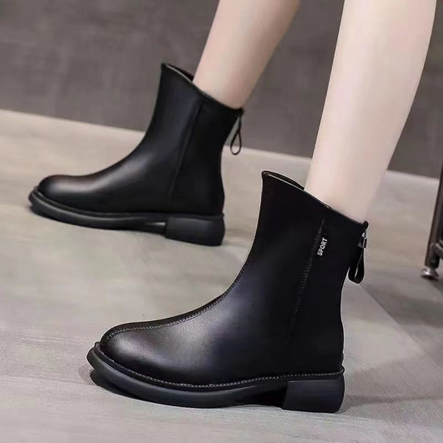 Marga - Bottes élégantes à semelle plate