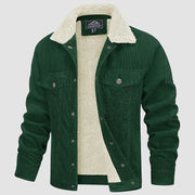 Vibe | Herren- Winterjacke mit Teddyfutter