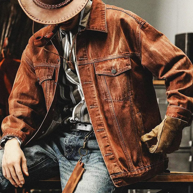 Ali | Vintage Denim Jacke