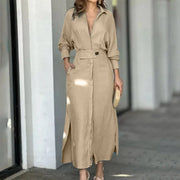 DAWN - Robe midi avec poches latérales