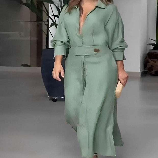 DAWN - Robe midi avec poches latérales