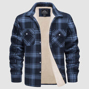 Auro | Flanell Jacke mit Teddyfutter