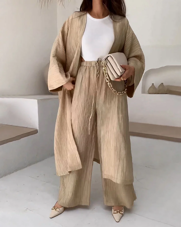 Helena - Ensemble cardigan deux pièces