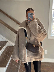 Dixie - veste en laine d'agneau pour femme