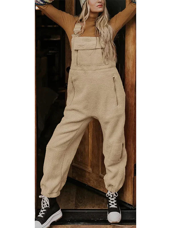 Martha - Combinaison polaire thermique pour femme avec poches zippées