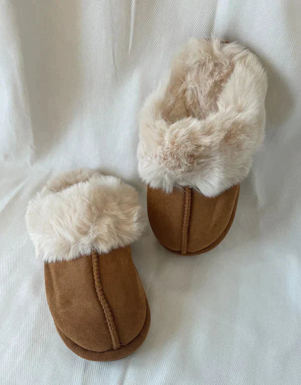 Lydia - Chaussures ours en peluche