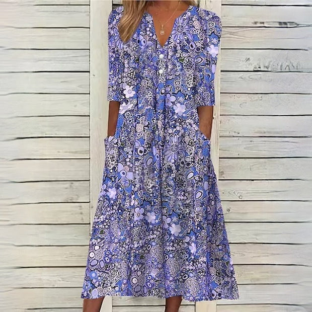 JANA - robe fleurie