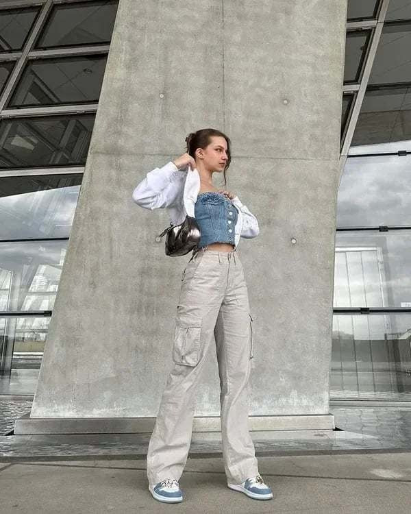 Emily - Stilvolle Cargo-Hosen
