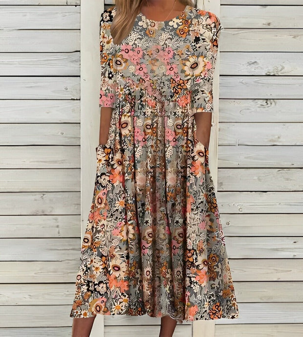 CAMIL - robe fleurie
