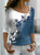 Octavia - Chemise à imprimé floral contrasté
