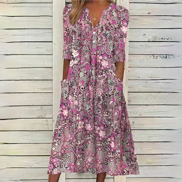 JANA - robe fleurie