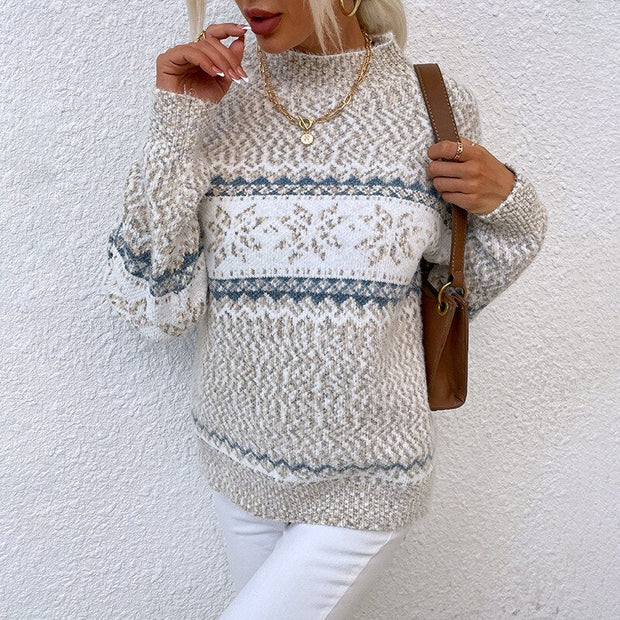Bridget - Pull d'hiver en maille lâche