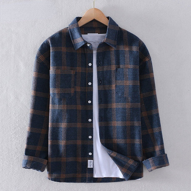 Jasper - Chemise homme décontractée à carreaux