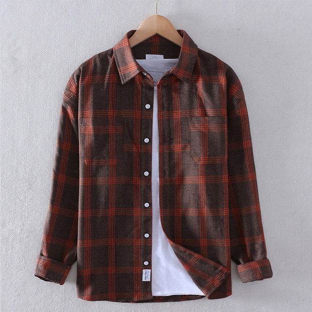 Jasper - Chemise homme décontractée à carreaux