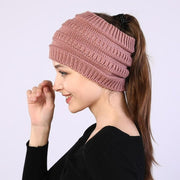 FIONA - Bonnet d'hiver à queue de cheval